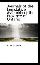 Journals of the Legislative Assembly of the Province of Ontario