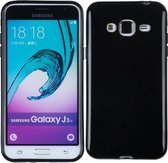 MP Case Zwart TPU hoesje voor de Samsung Galaxy J3 (2016)