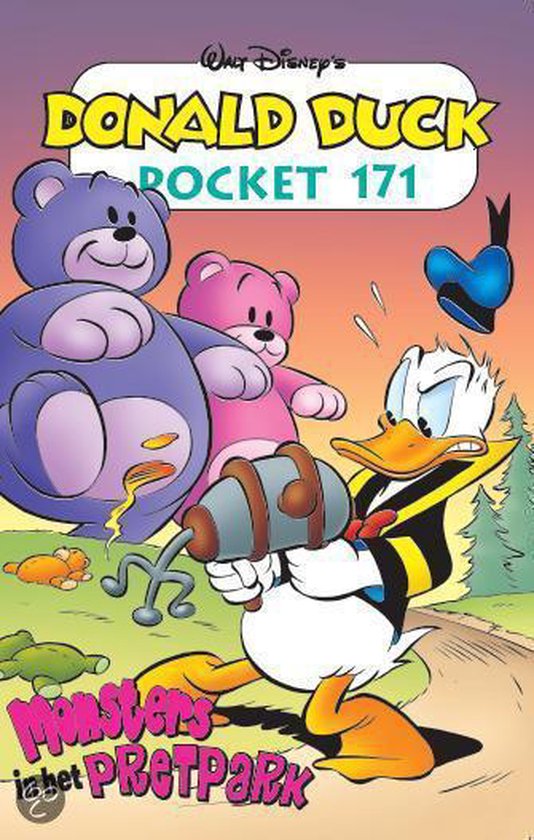 Cover van het boek 'Donald Duck Pocket / 171 Monsters in het pretpark' van Walt Disney Studio’s