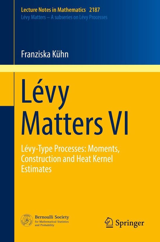 Mathematics and Statistics (R0) - Lévy Matters VI - cover