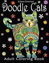 Doodle Cats Adults Coloring Book