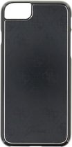 Guess 4G Aluminium Back Case - Geschikt voor Apple iPhone 7 (4.7") - Zwart
