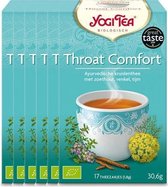Yogi Tea Throat Comfort - tray: 6 stuks