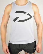 Fitness Tank Logo | Grijs (M) - Disciplined Sports
