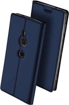 Dux Ducis Sony Xperia XZ2 Bookcase Hoesje Blauw