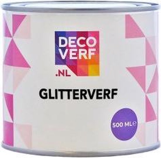 Verzoekschrift Maak los micro Decoverf glitterverf, 500 ml | bol.com