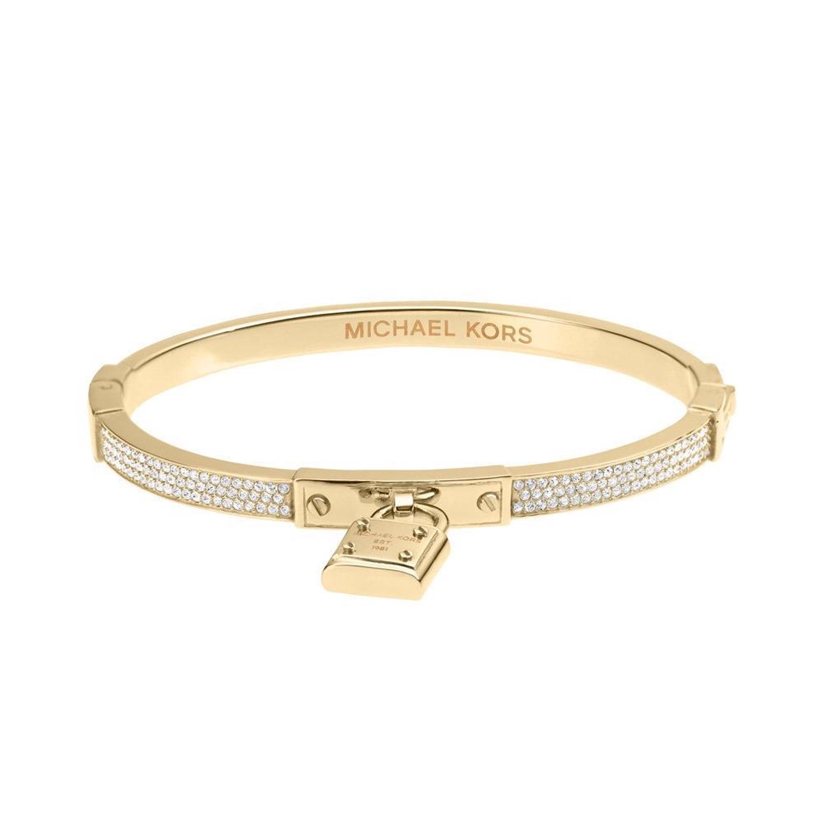 Michael Kors Premium bangle verguld MKJ8065710 • Goud • de Bijenkorf