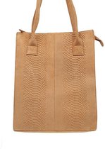 DSTRCT Portland Road Leren Shopper L - Cognac