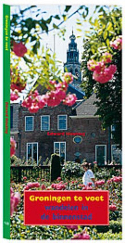 Cover van het boek 'Groningen te voet' van Edward Houting
