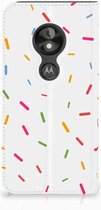 Motorola Moto E5 Play Uniek Standcase Hoesje Donut