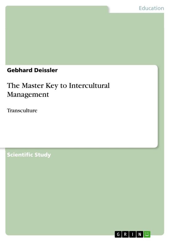 The Master Key to Intercultural Management