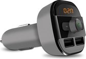 Beste kwaliteit - 5 in 1 Draadloze Universele Bluetooth Carkit Auto MP3 Speler / FM transmitter / LED Display / Handsfree bellen / 2 x High Speed USB Oplader / SD,TF Card Ondersteu