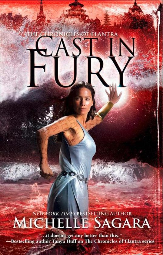 Cast in Fury (The Chronicles of Elantra - Book 4) - cover