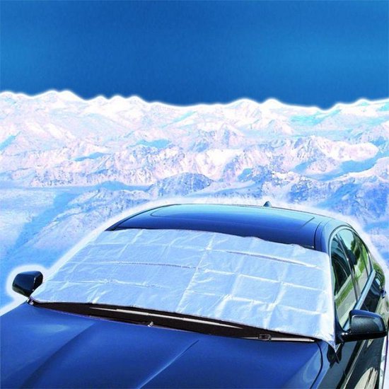 Couverture antigel voiture - couverture anti-glace - protection antigel -  dégivrage de vitre voiture - pare-soleil pare-brise - 70 x 180 cm