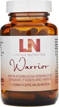 Living Nutrition / Warrior Gefermenteerde Cordyceps Capsules – Bio 60 stuks