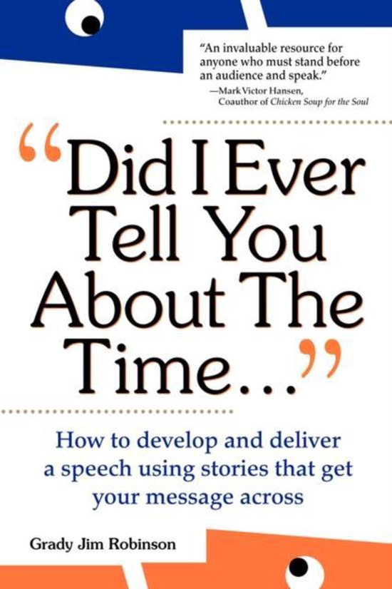 Did I Ever Tell You About the Time - cover