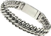 Bukovsky - Stalen Armband - "Elegance Extra Small" - 20 cm - Zilverkleur - Gepolijst - Glanzend - Edelstaal - 316L Stainless Steel