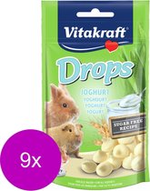Vitakraft Konijn Yogurtdrops 75 gr - 9 stuks