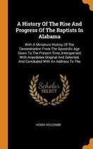 A History of the Rise and Progress of the Baptists in Alabama