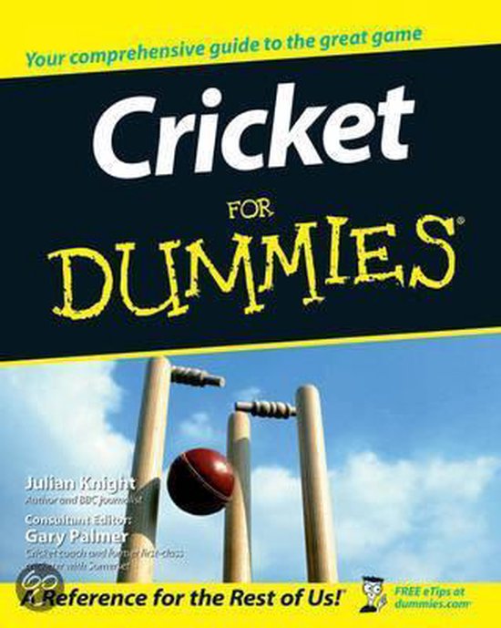 Cricket For Dummies - cover