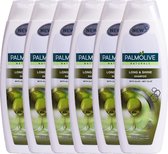 Palmolive Shampoo - Long & Shine - 6 x 350ml - Voordeelverpakking