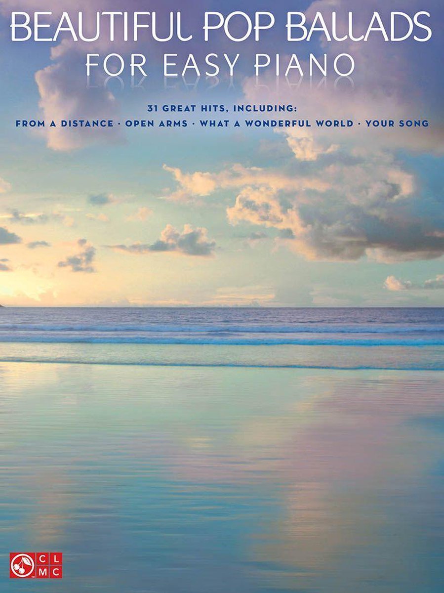 Omslag van Beautiful Pop Ballads for Easy Piano (Songbook)