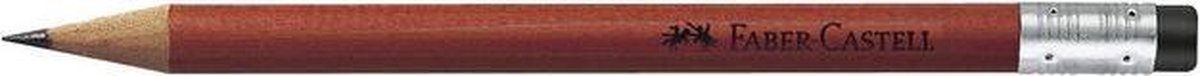 potlood Faber-Castell Perfect Pencil reservepotlood bruin doos met 12 stuks