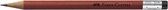 potlood Faber-Castell Perfect Pencil reservepotlood bruin doos met 12 stuks