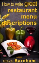 How to write great restaurant menu descriptions