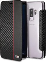 Samsung Galaxy S9+ hoesje - BMW - Zwart - Kunstleer