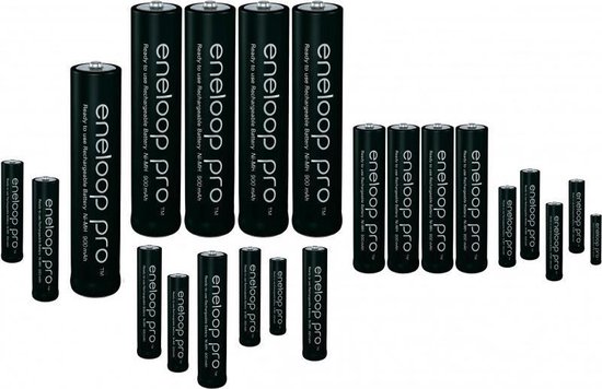 60 pièces - Value Pack - AAA R3 Piles rechargeables Panasonic eneloop PRO -  900mAh | bol.com