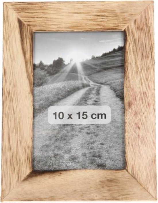 Fotolijst Hout Ecru - Fotoformaat 10x15 cm | bol.com