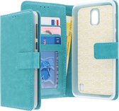 Nokia 2 hoesje - CaseBoutique - Turquoise - Kunstleer