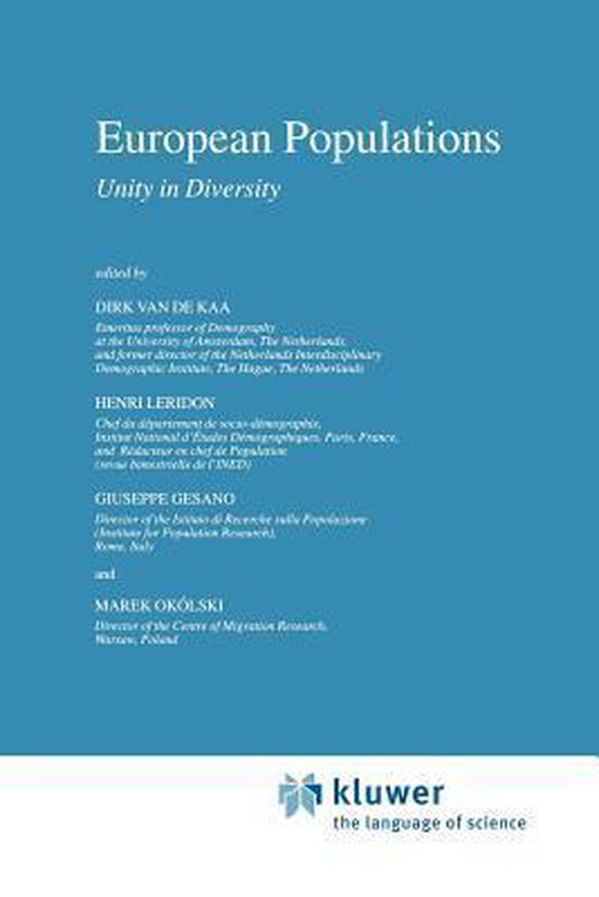 European Studies of Population- European Populations: Unity in Diversity