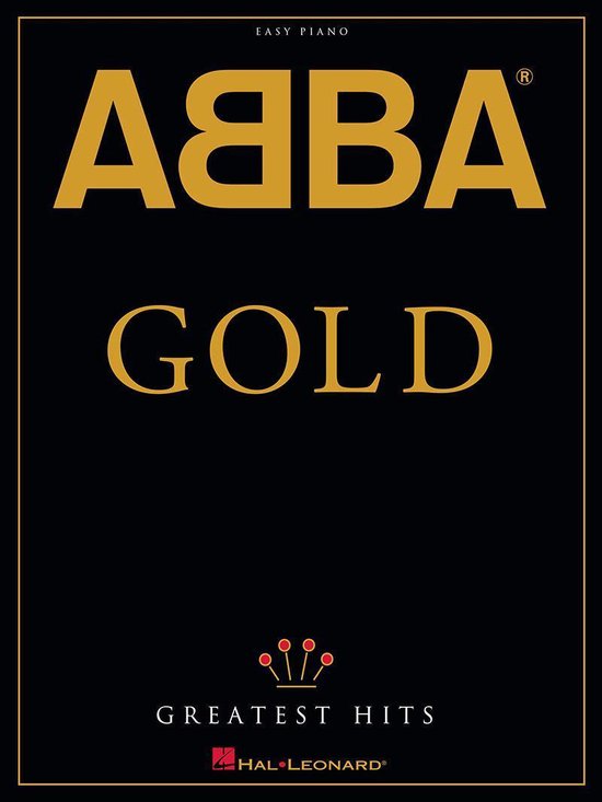 ABBA - Gold: Greatest Hits (Songbook) - cover