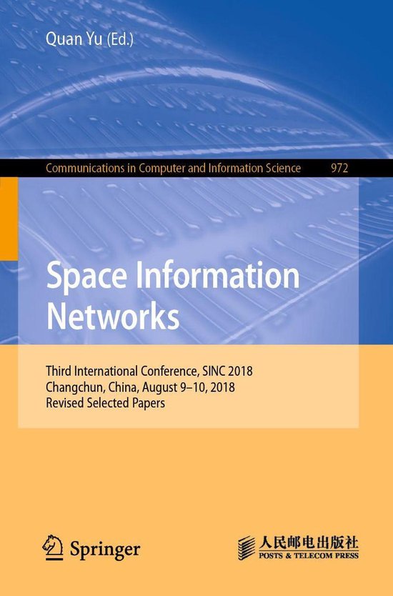 Springer Nature Proceedings Computer Science - Space Informa ... - cover