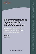 Boek cover E-Government and Its Implications for Administrative Law van J. Prins