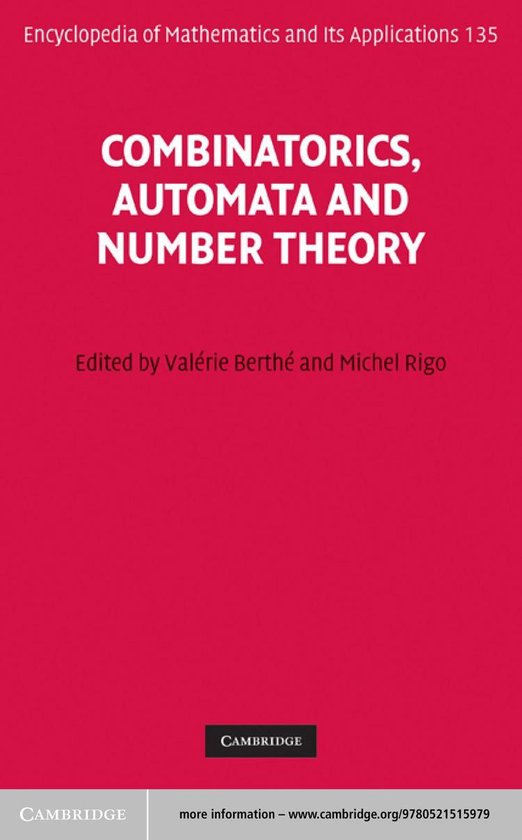 Encyclopedia of Mathematics and its Applications 135 - Combi ... - cover