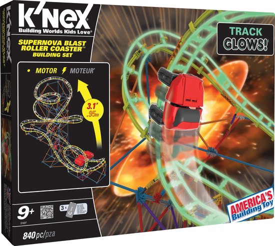 K'NEX Supernova Blast Achtbaan - Speelset