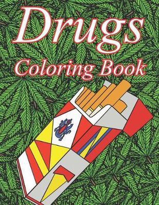 Drugs Coloring Book, Gregory Bones 9781090643001 Boeken