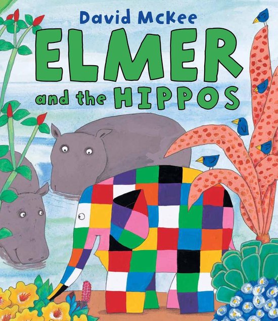 Elmer eBooks - Elmer and the Hippos - cover