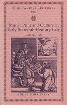 Music, Print and Culture in Early Sixteenth Century Italy