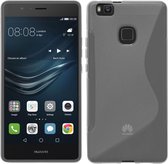 Geschikt voor Huawei P9 Lite Smartphone hoesje Silicone Case sline Transparant