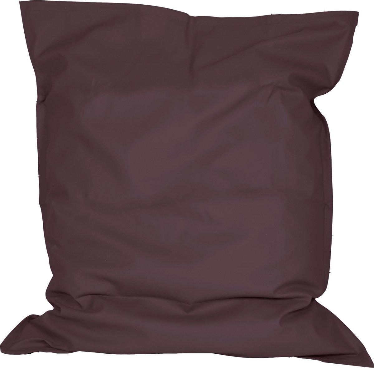 Zitzak Leatherlook Bordeaux met binnenzak maat 130x150 cm