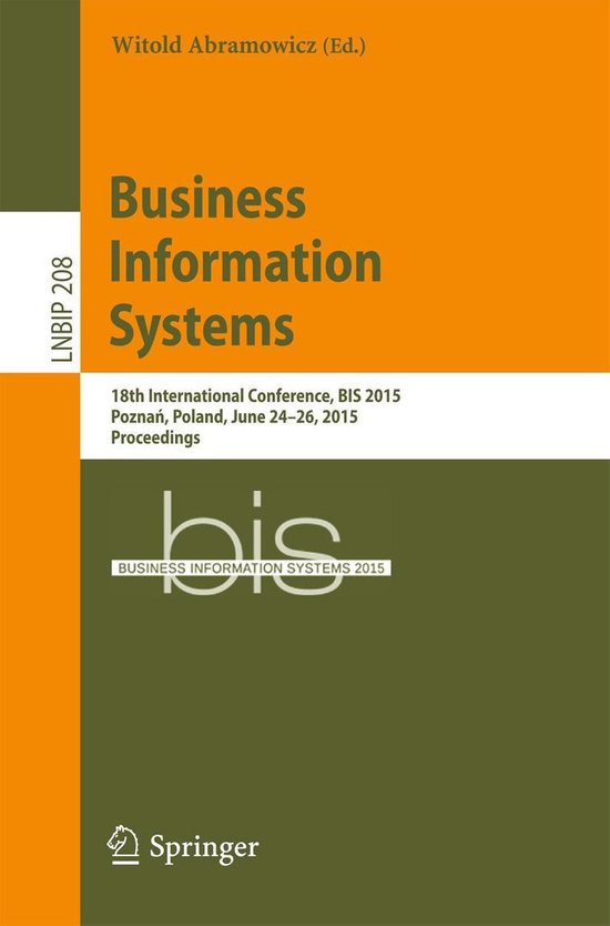 Springer Nature Proceedings Computer Science - Business Info ... - cover