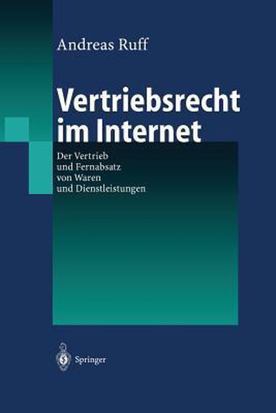 Vertriebsrecht im Internet - cover