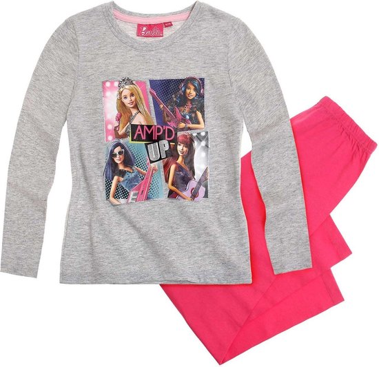 Next BARBIE LICENSE - Pyjama - pink grey/donkerroze