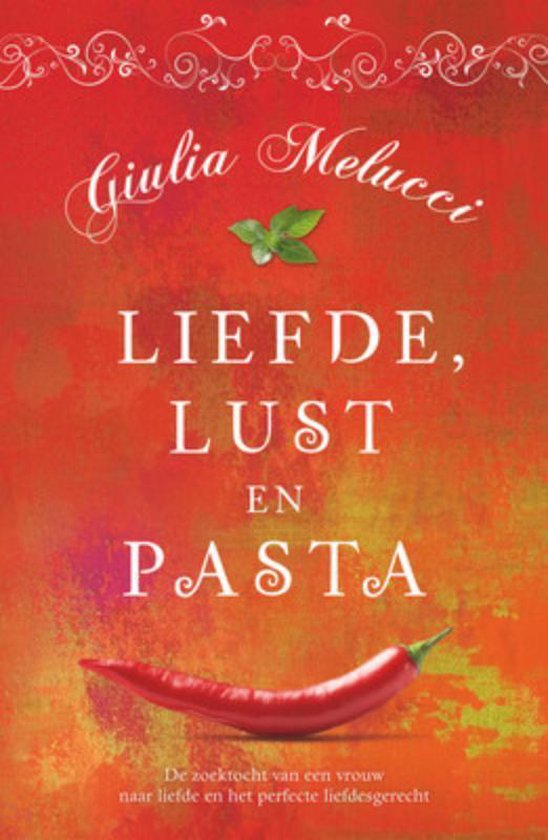 Cover van het boek 'Liefde, lust en pasta' van Giulia Melucci