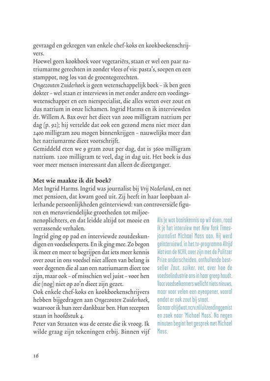 Ongezouten Zuiderhoek