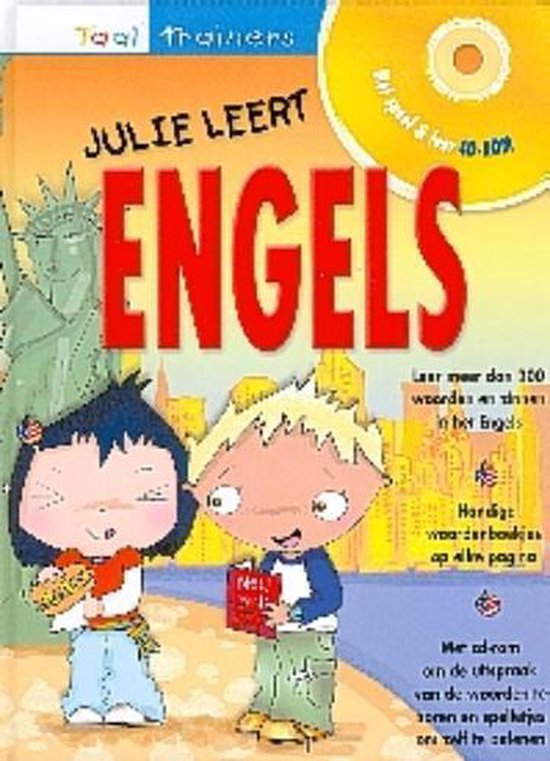 Cover van het boek 'Julie leert Engels + cd-rom' van D. Bourdais en Sue Finnie